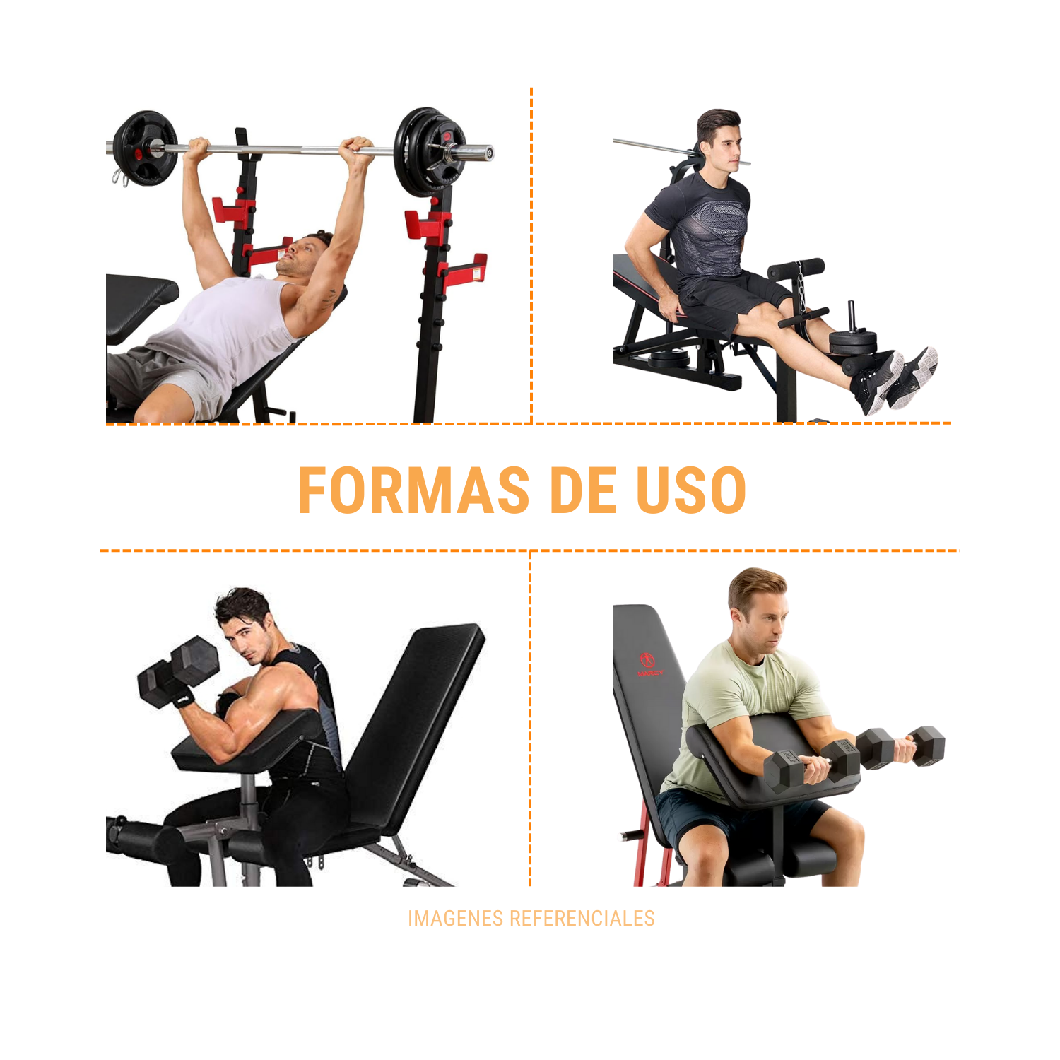 BANCA CON RACK REGULABLE NACIONAL - Imagen 10