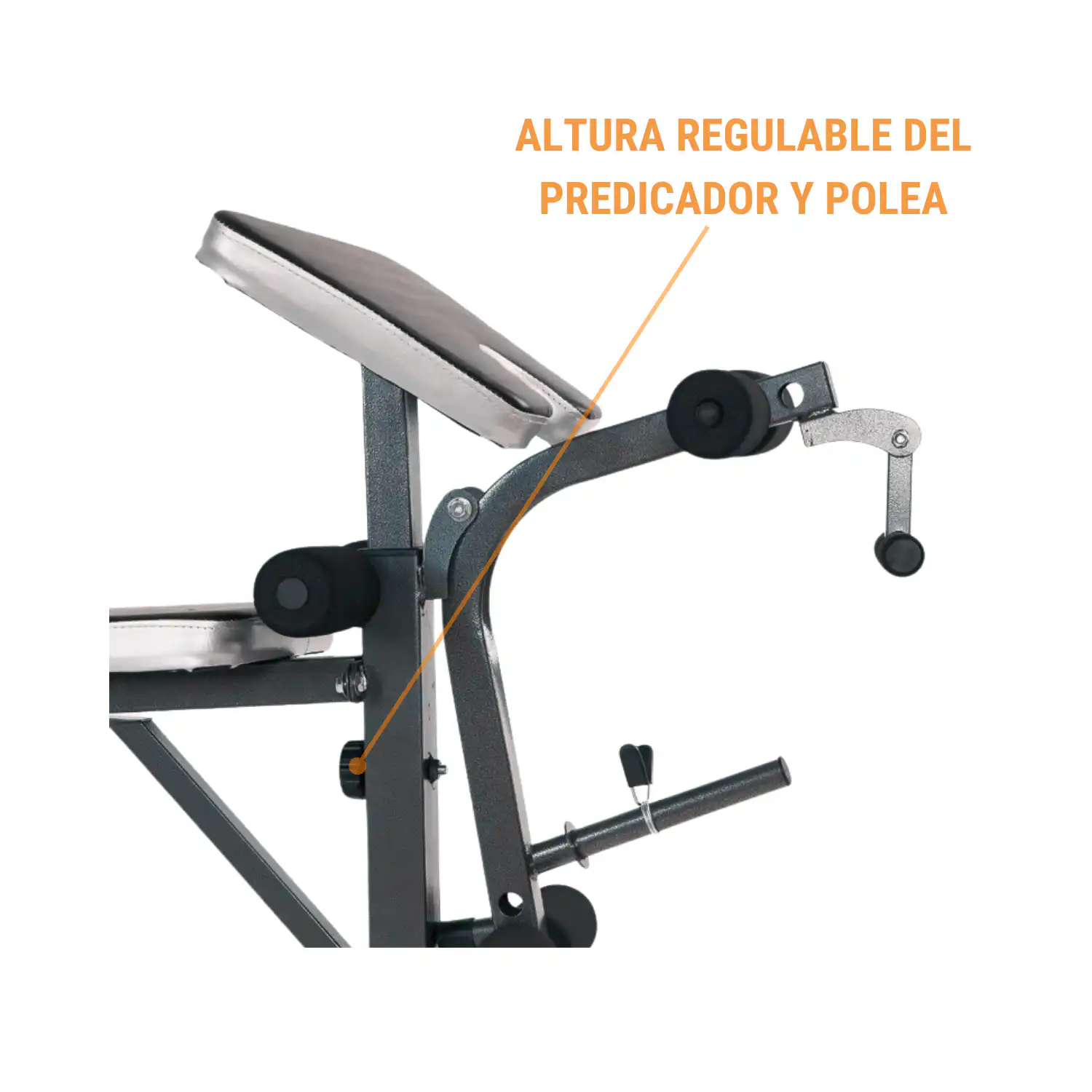 BANCA PLOMA CON RACK Y POLEA IMPORTADA - Imagen 10