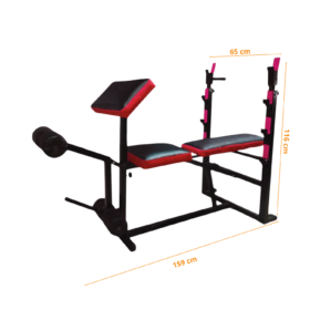Alternative view of BANCA CON RACK REGULABLE NACIONAL
