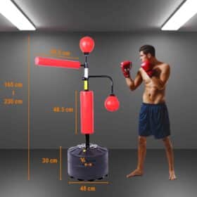 Alternative view of SACO CON PEDESTAL DE BOXEO MULTIFUNCIONAL
