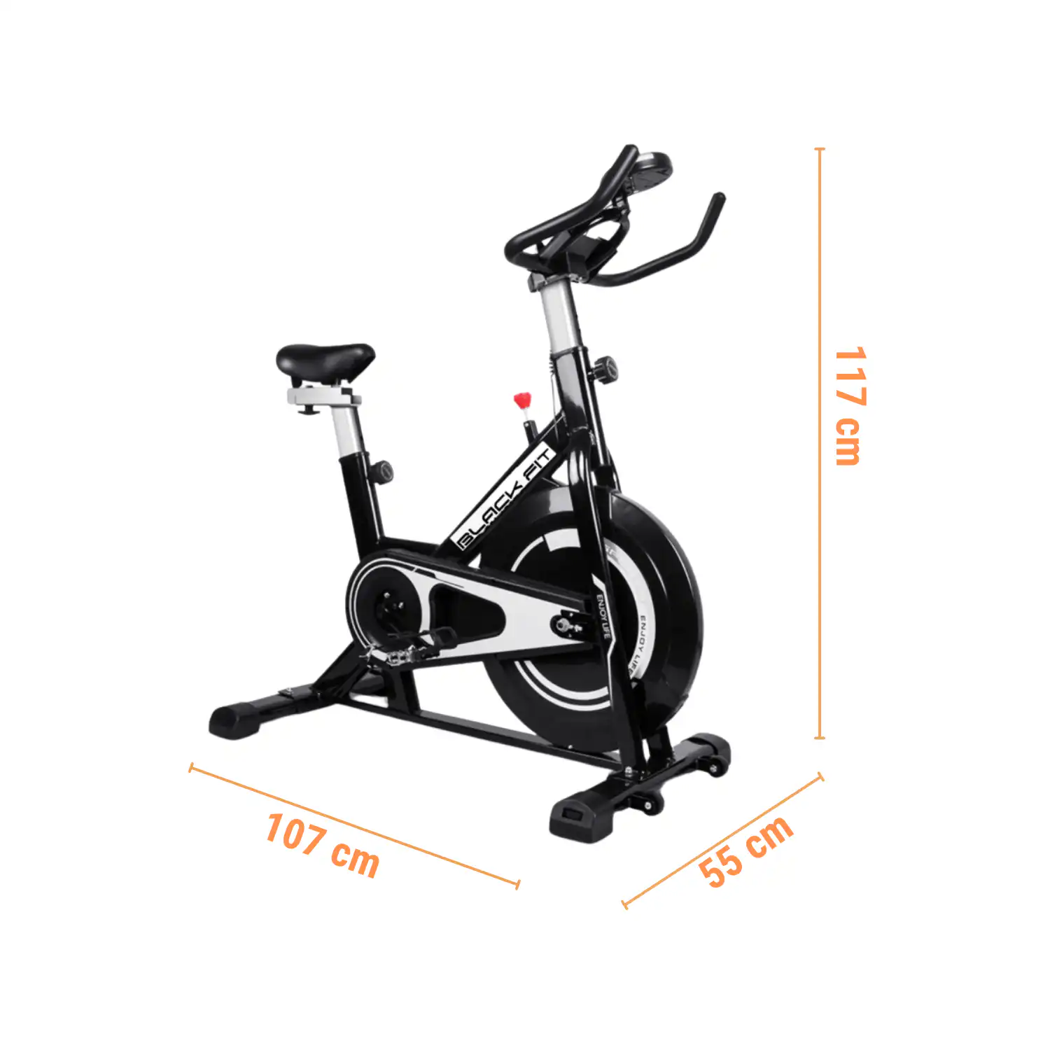 BICICLETA SPINNING DE 12KG FRENO MAGNÉTICO - Imagen 3