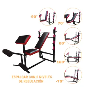 BANCA CON RACK REGULABLE NACIONAL - Imagen 9
