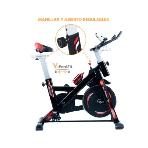 BICICLETA SPINNING DE 12KG MODELO BF800 - Imagen 7