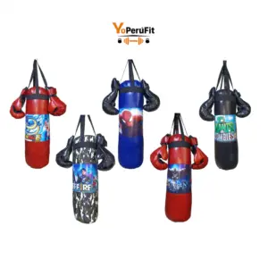 Alternative view of PACK SACO DE BOX NIÑOS + GUANTES