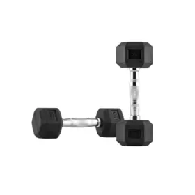 MANCUERNAS HEXAGONAL DE CAUCHO - 2.5kg, PAR