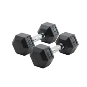 MANCUERNAS HEXAGONAL DE CAUCHO - 7.5kg, PAR