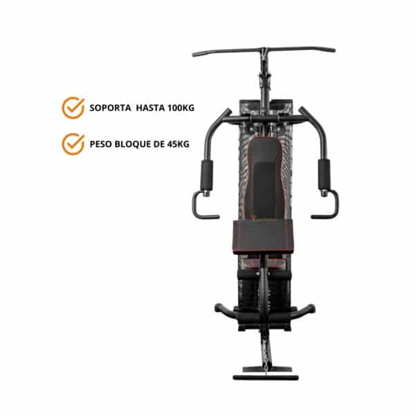 MINI GYM H7080A (4 PIEZAS) COLOR NEGRO REAL FITNESS - Imagen 4