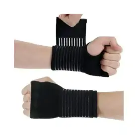 MUÑEQUERA CON AJUSTE ELÁSTICO (PAR)