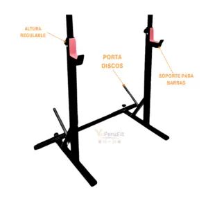 Alternative view of RACK SQUAT NACIONAL
