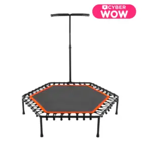 TRAMPOLIN CON SOPORTE 100CM X 135CM REAL FITNESS