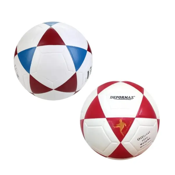 PELOTA DE FUTBOL #5 CUERO PU DEPORMAX - Imagen 2
