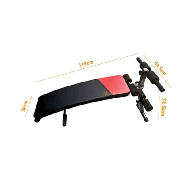 BANCA ABDOMINAL IMPORTADA + LIGAS Y MANCUERNAS 1KG - Imagen 2