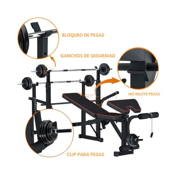 BANCA DOBLE RACK IMPORTADA - Imagen 6