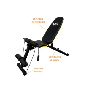 BANCA LIBRE DDS AMARILLA X-FIT (SIN PREDICADOR) - Imagen 3