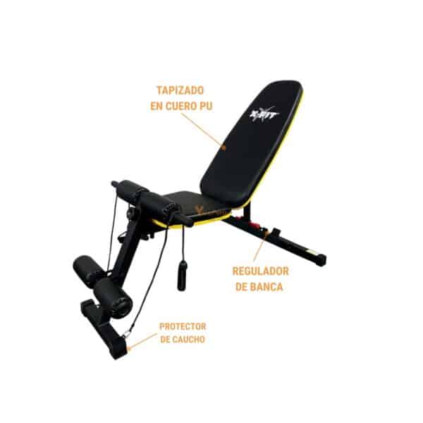 BANCA LIBRE DDS AMARILLA X-FIT (SIN PREDICADOR) - Imagen 3