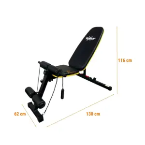 BANCA LIBRE DDS AMARILLA X-FIT (SIN PREDICADOR) - Imagen 2