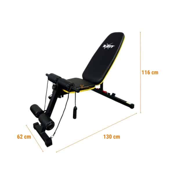 BANCA LIBRE DDS AMARILLA X-FIT (SIN PREDICADOR) - Imagen 2