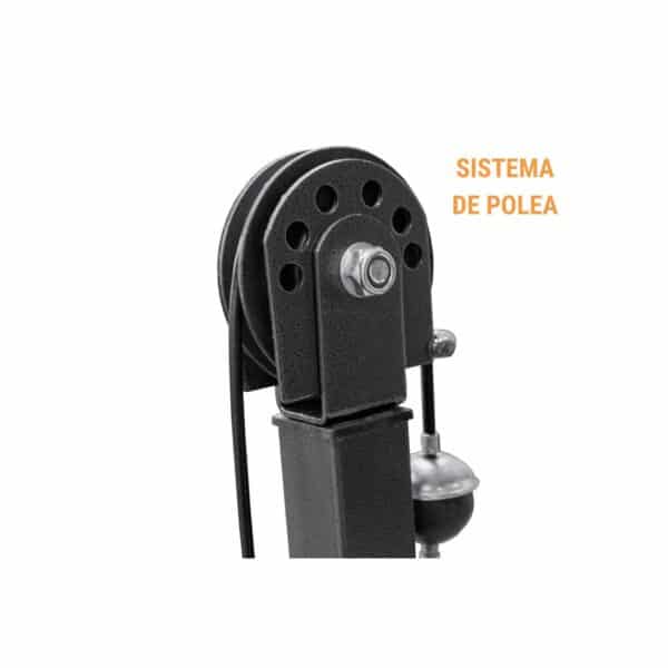 BANCA PLOMA CON RACK Y POLEA IMPORTADA - Imagen 3
