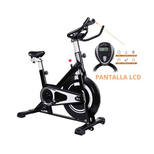 BICICLETA SPINNING DE 12KG FRENO MAGNÉTICO - Imagen 4