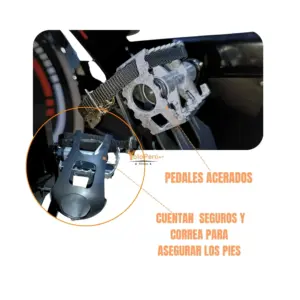 SPINNING VOLANTE DE INERCIA DE 15KG CON DISCO TWIST Y ACCESORIOS BF (SPP-1) - Imagen 5