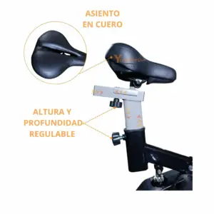 BICICLETA SPINNING DE 15KG YL-700 - Imagen 6