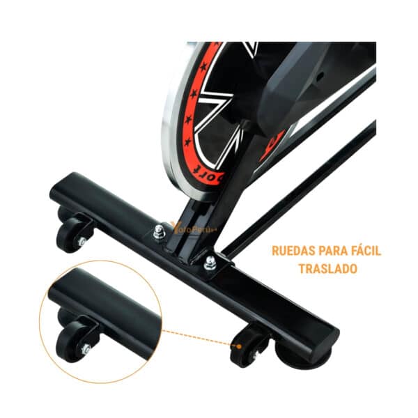 BICICLETA SPINNING DE 8kg MODELO HOME - Imagen 4