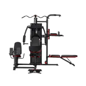 MINI GYM 3 ESTACIONES CON PRENSA MHG6320P (6 PIEZAS)