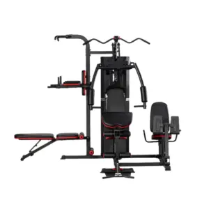 MINI GYM 3 ESTACIONES CON PRENSA MHG6320P (6 PIEZAS) - Imagen 4