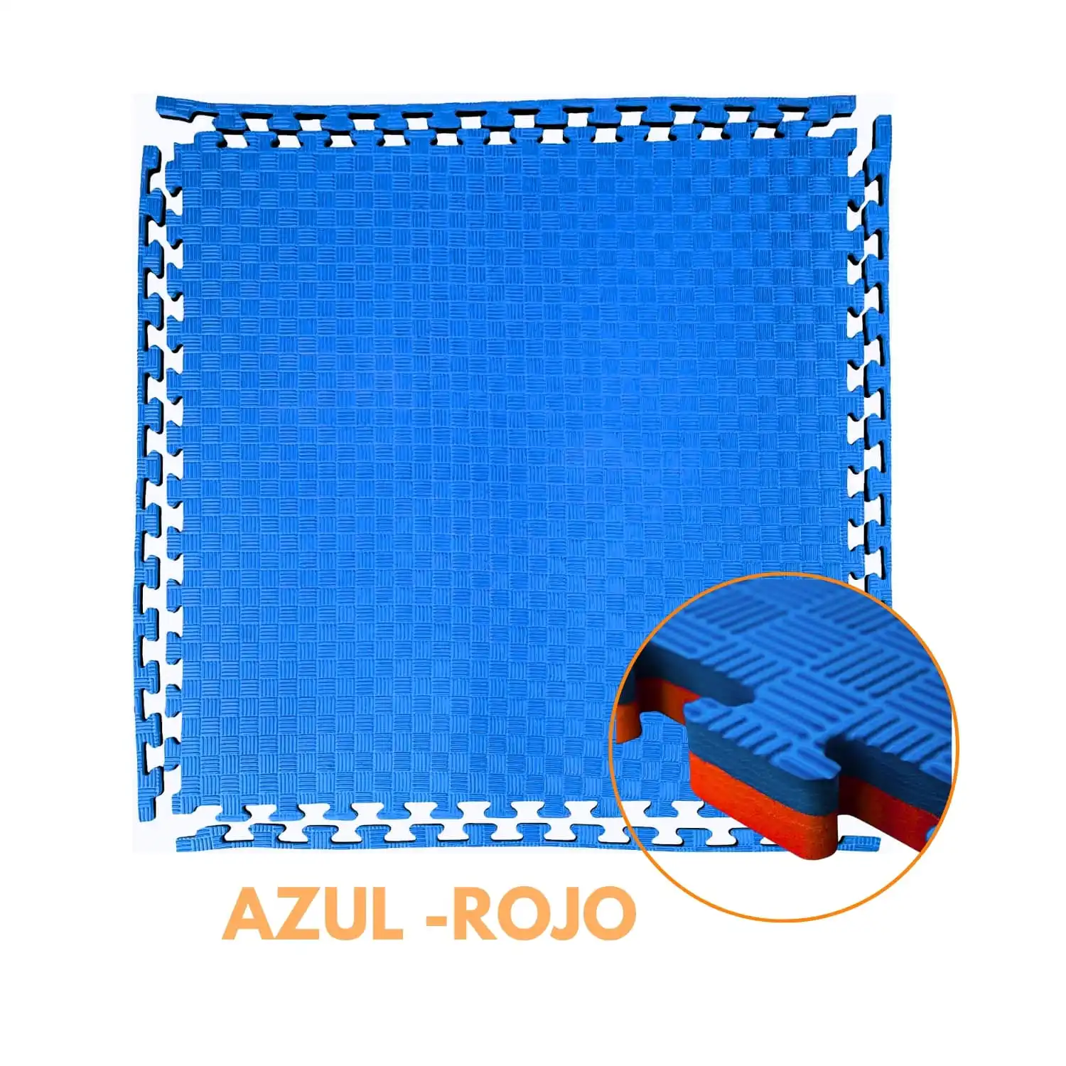 PISO TATAMI GOMA EVA 100x100x2.5CM - Imagen 2