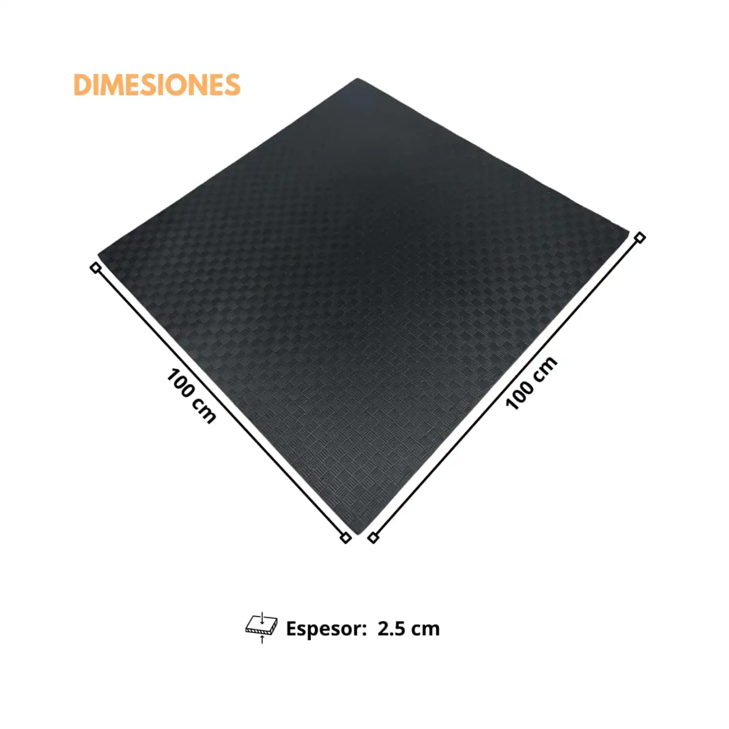 PISO TATAMI GOMA EVA 100x100x2.5CM - Imagen 7