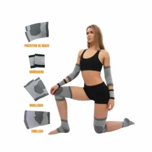 SET DE PROTECCION DE GYM ( 4 PIEZAS)