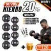 SET FULL HIERRO 30KG - OPCIÓN 1