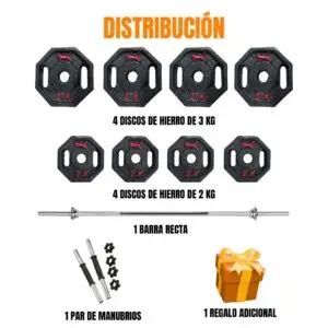 Alternative view of SET FULL HIERRO 20KG – OPCIÓN 2