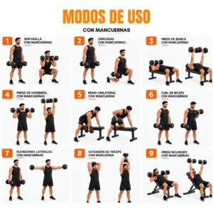 SET FULL HIERRO 20KG – OPCIÓN 3 - Imagen 4
