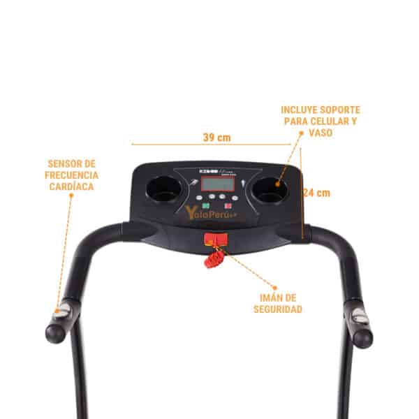 TROTADORA ELECTRICA 2HP BLACK FIT MODEL: K2 - Imagen 4
