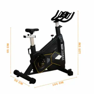 BICICLETA SPINNING DE 20KG PROFESIONAL TRANSFORMER BF SPG-1 - Imagen 2