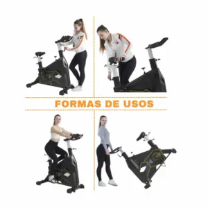 BICICLETA SPINNING DE 20KG PROFESIONAL TRANSFORMER BF SPG-1 - Imagen 7