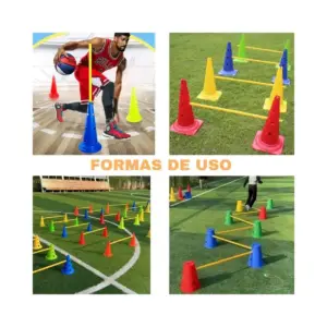 Alternative view of CONOS (SET 2 CONOS) C/HUECO Y VARILLA 1M