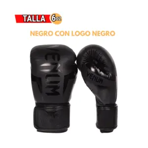 Alternative view of GUANTES DE BOX VENUM LOGO NEGRO