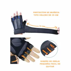Alternative view of GUANTES DEPORTIVOS CON MUÑEQUERA IMPORTADO