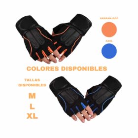 GUANTES DEPORTIVOS CON MUÑEQUERA IMPORTADO