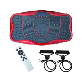 PLATAFORMA VIBRATORIA PRO-FIT C/ BLUETOOTH, USB, CONTROL Y BANDAS ELÁSTICAS