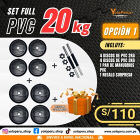 SET FULL PVC 20KG - OPCIÓN 1