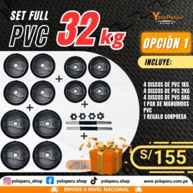 SET FULL PVC 32KG - OPCIÓN 1