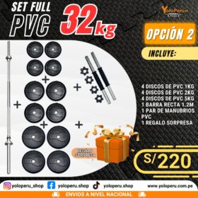SET FULL PVC 32KG - OPCIÓN 2