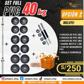 SET FULL PVC 40KG - OPCIÓN 2