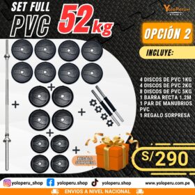 SET FULL PVC 52KG - OPCIÓN 2