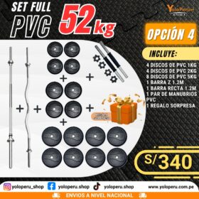 SET FULL PVC 52KG - OPCIÓN 4