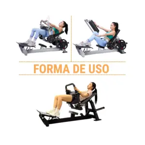 HIP THRUST GLUTE MACHINE (EB-064) REAL FITNESS - Imagen 6