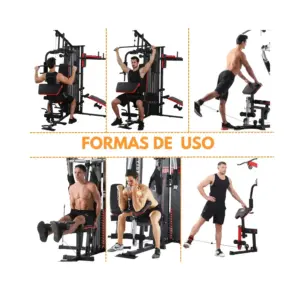 MINI GYM 3 ESTACIONES MHG6330P (6 PIEZAS) - Imagen 5
